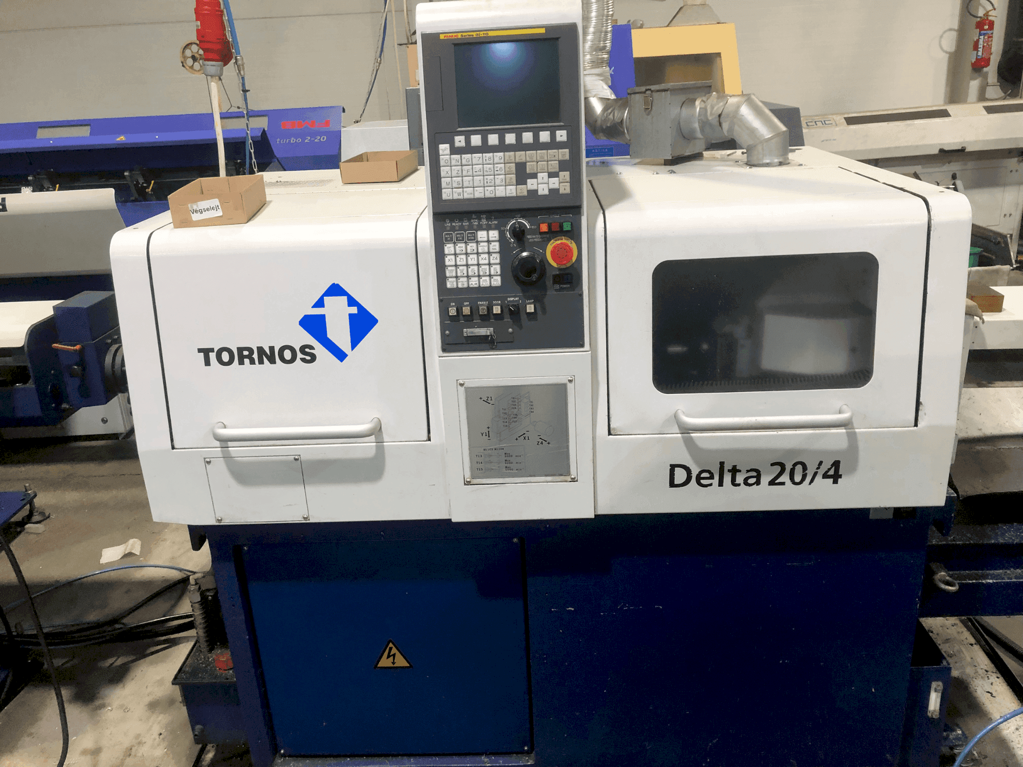 Koneen TORNOS TORNOS DELTA 20/4 etunäkymä