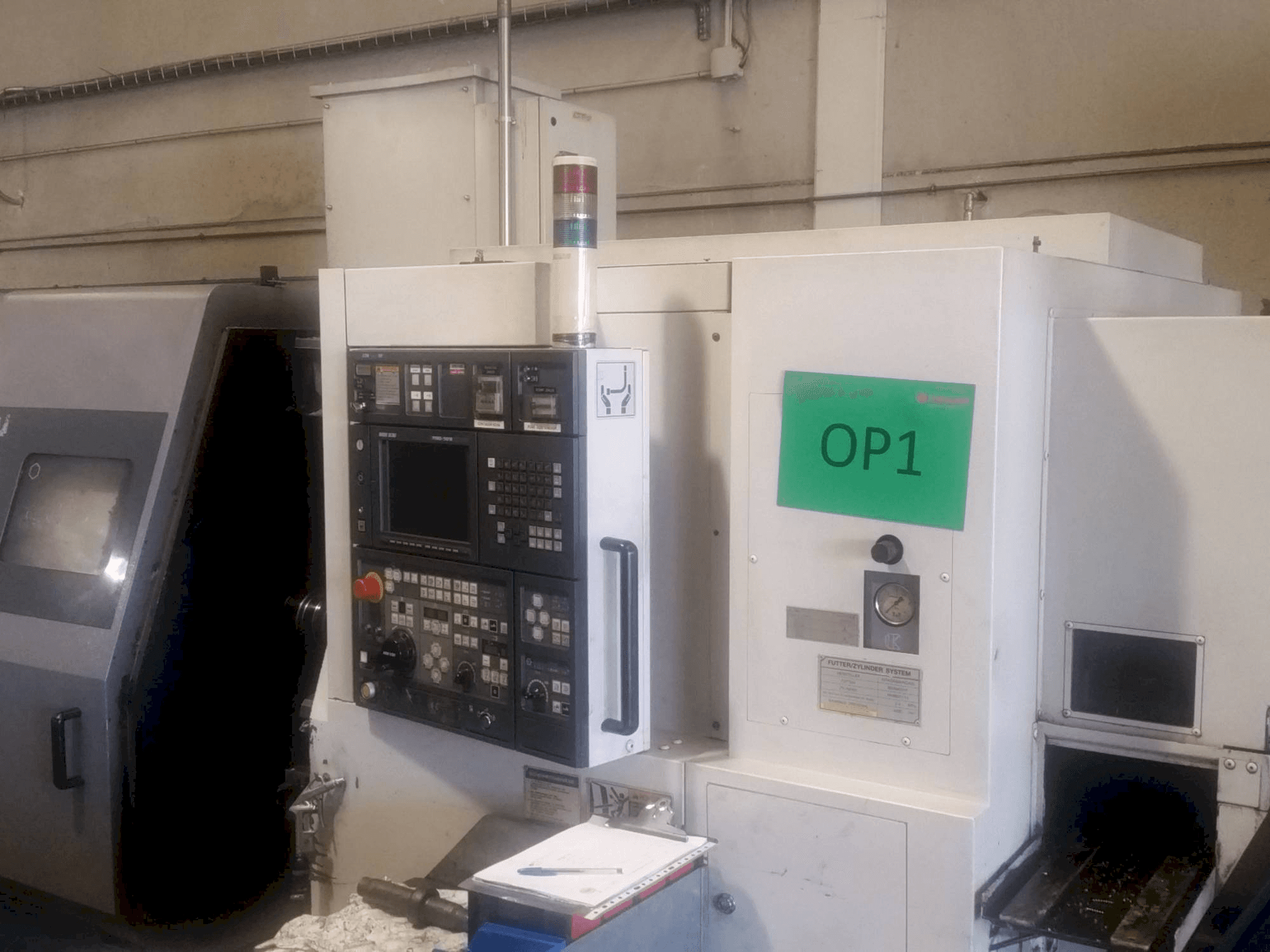 Koneen MORI SEIKI ZL 200 MSC etunäkymä