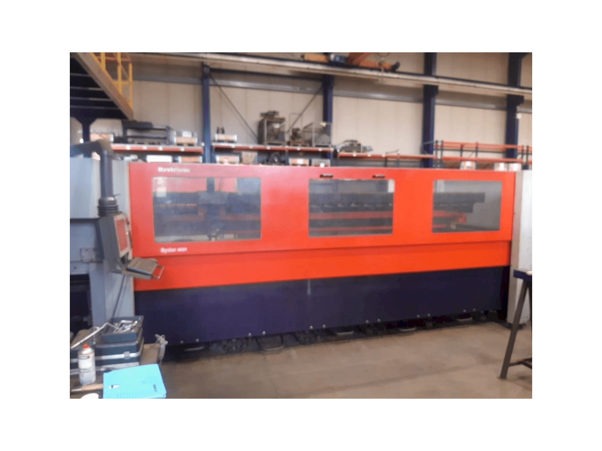 Koneen Bystronic Bystar 4020 etunäkymä