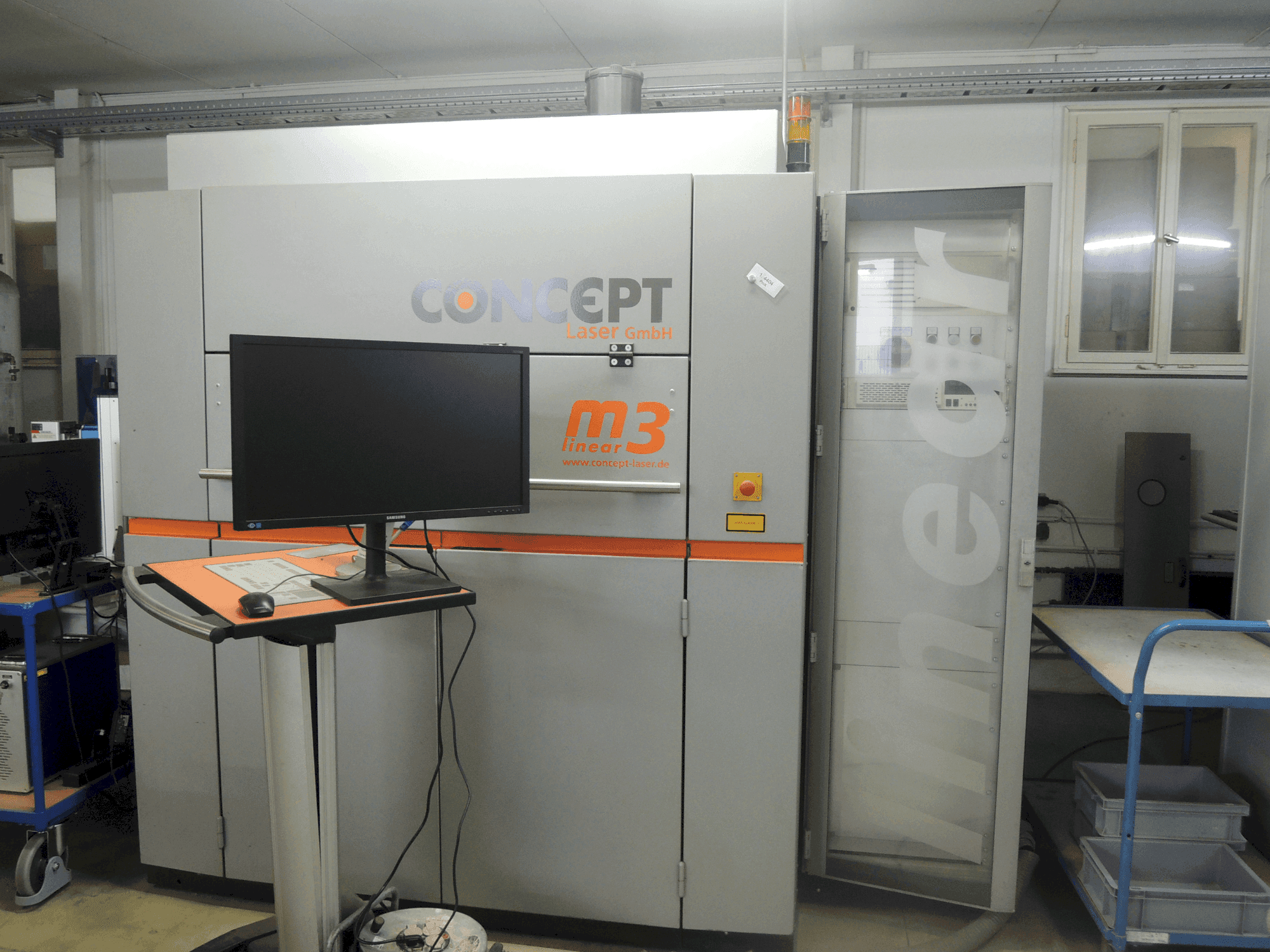 Koneen CONCEPT LASER LASER M3 Linear etunäkymä