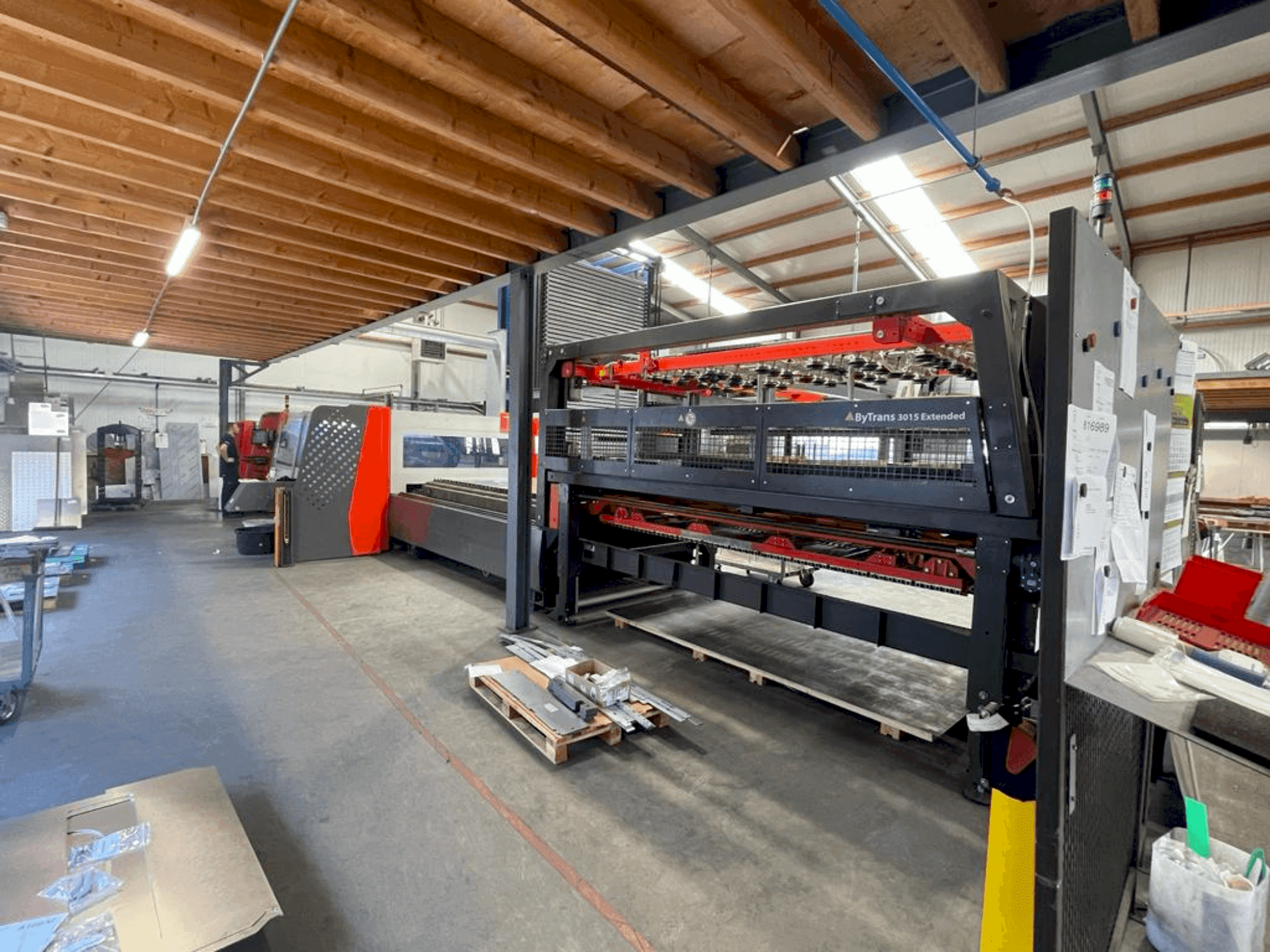 Koneen Bystronic ByTrans 3015 Extended etunäkymä