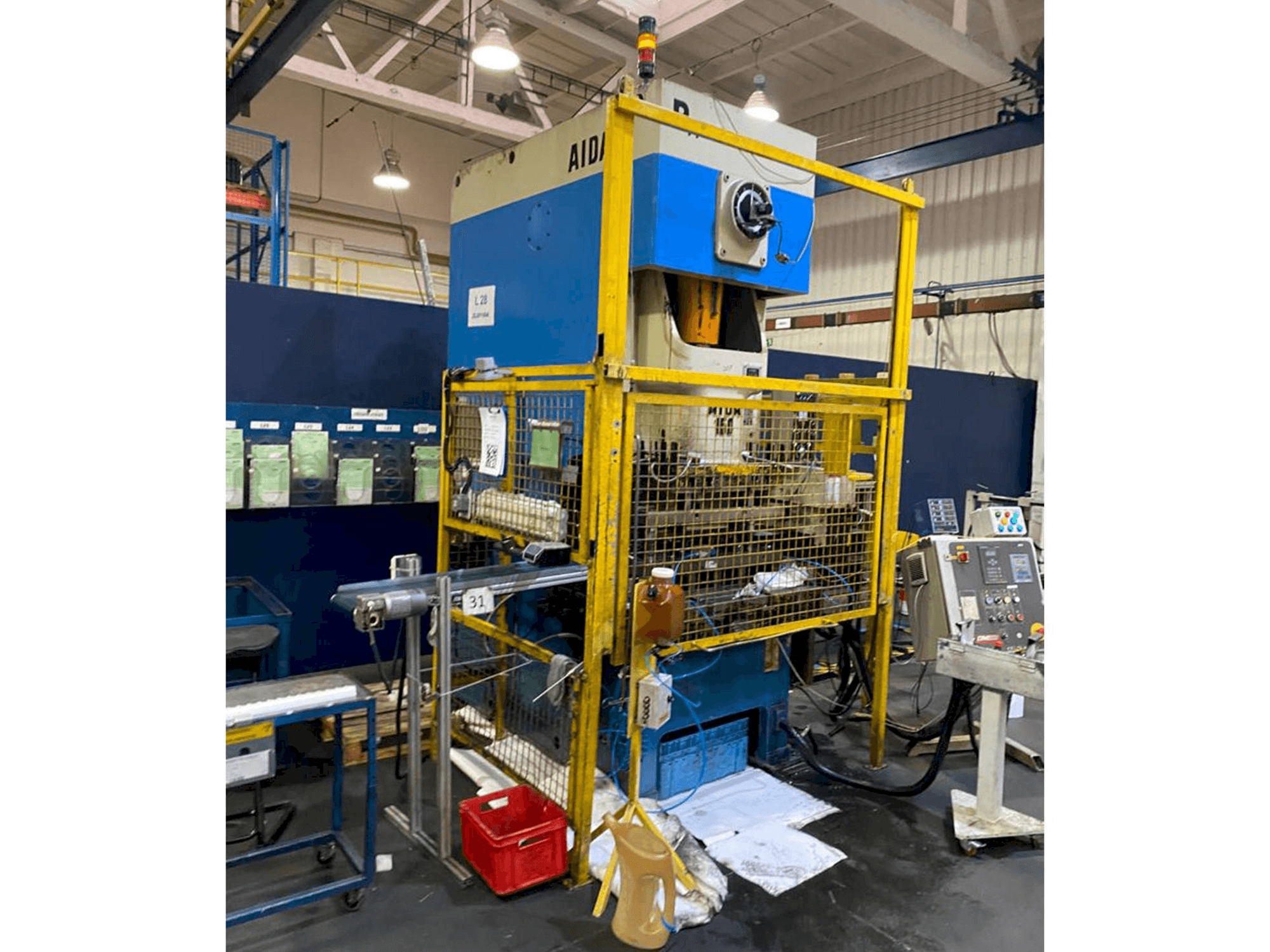 Koneen AIDA NC 1-150 etunäkymä