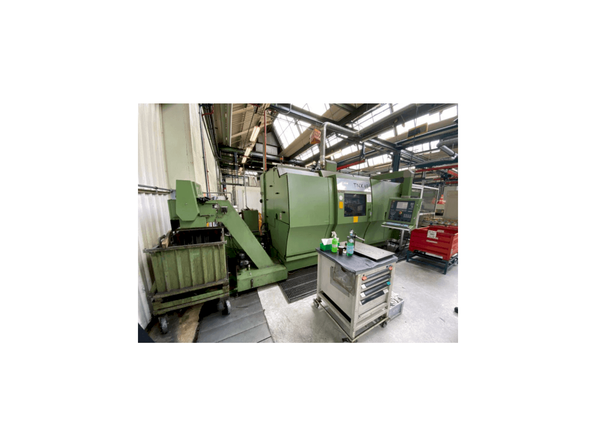 Koneen TRAUB TNX 65 etunäkymä