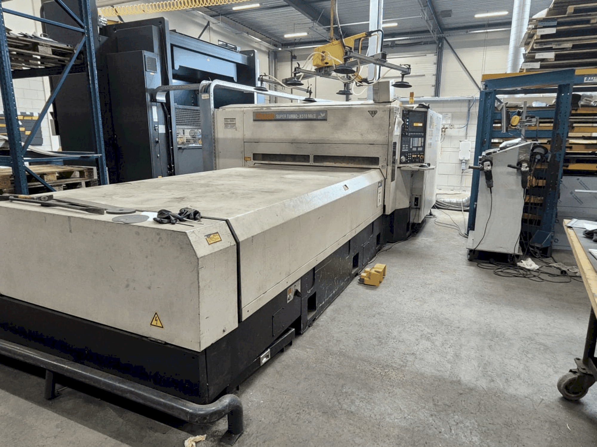 Koneen Mazak Super Turbo-X510 Mk II etunäkymä