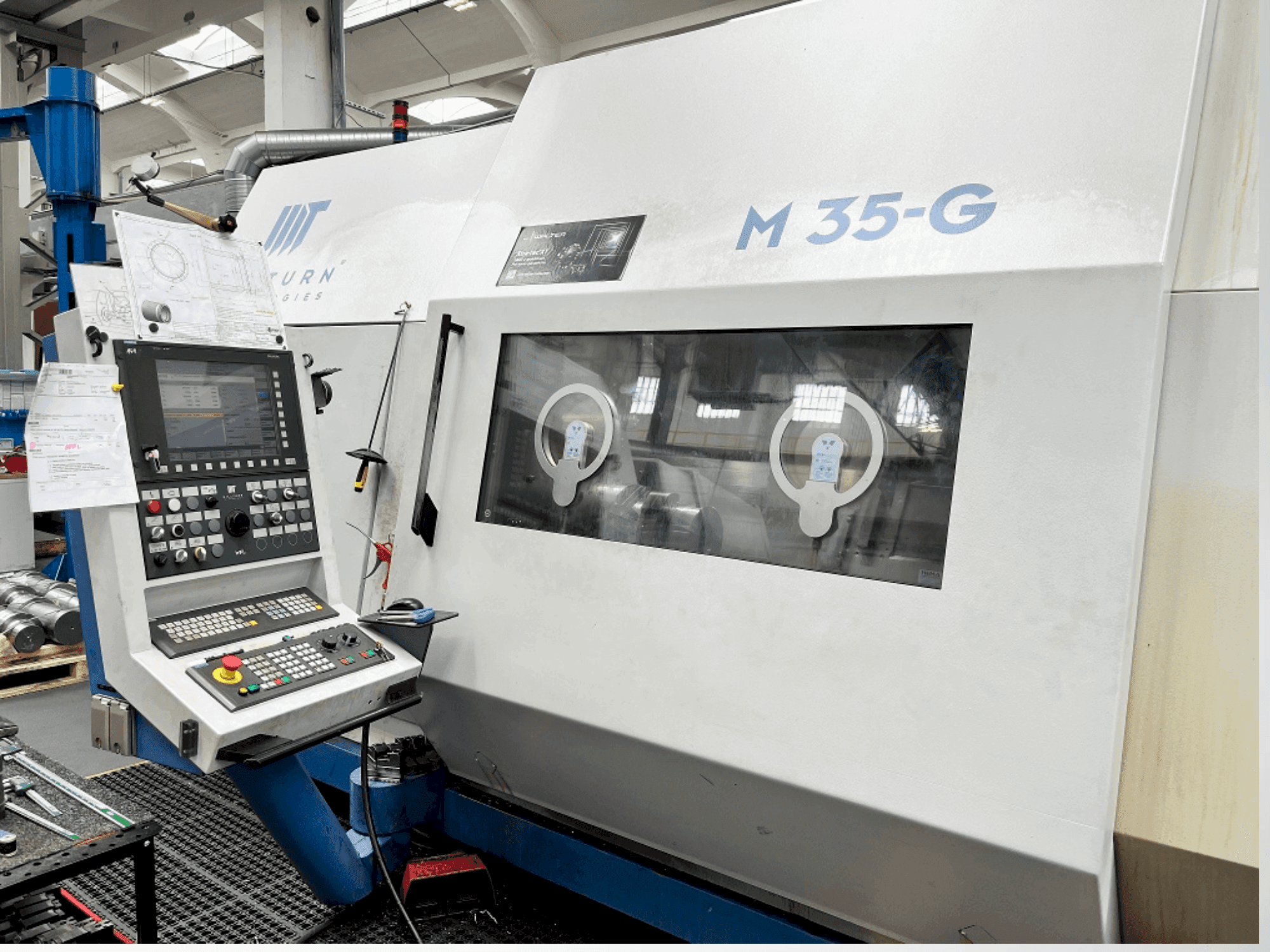 Koneen WFL Millturn M 35-G etunäkymä