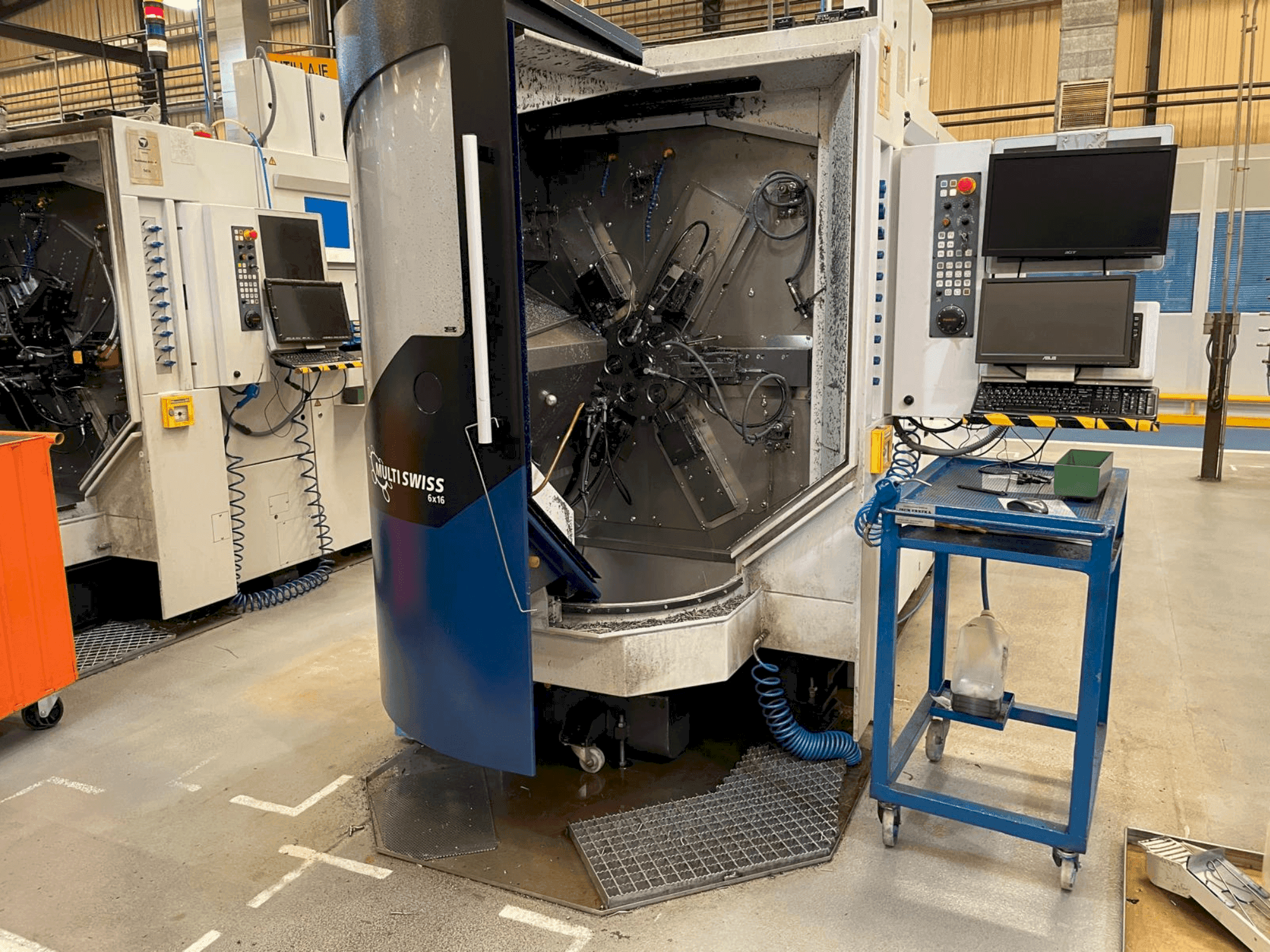 Koneen TORNOS MultiSwiss 6x16 etunäkymä