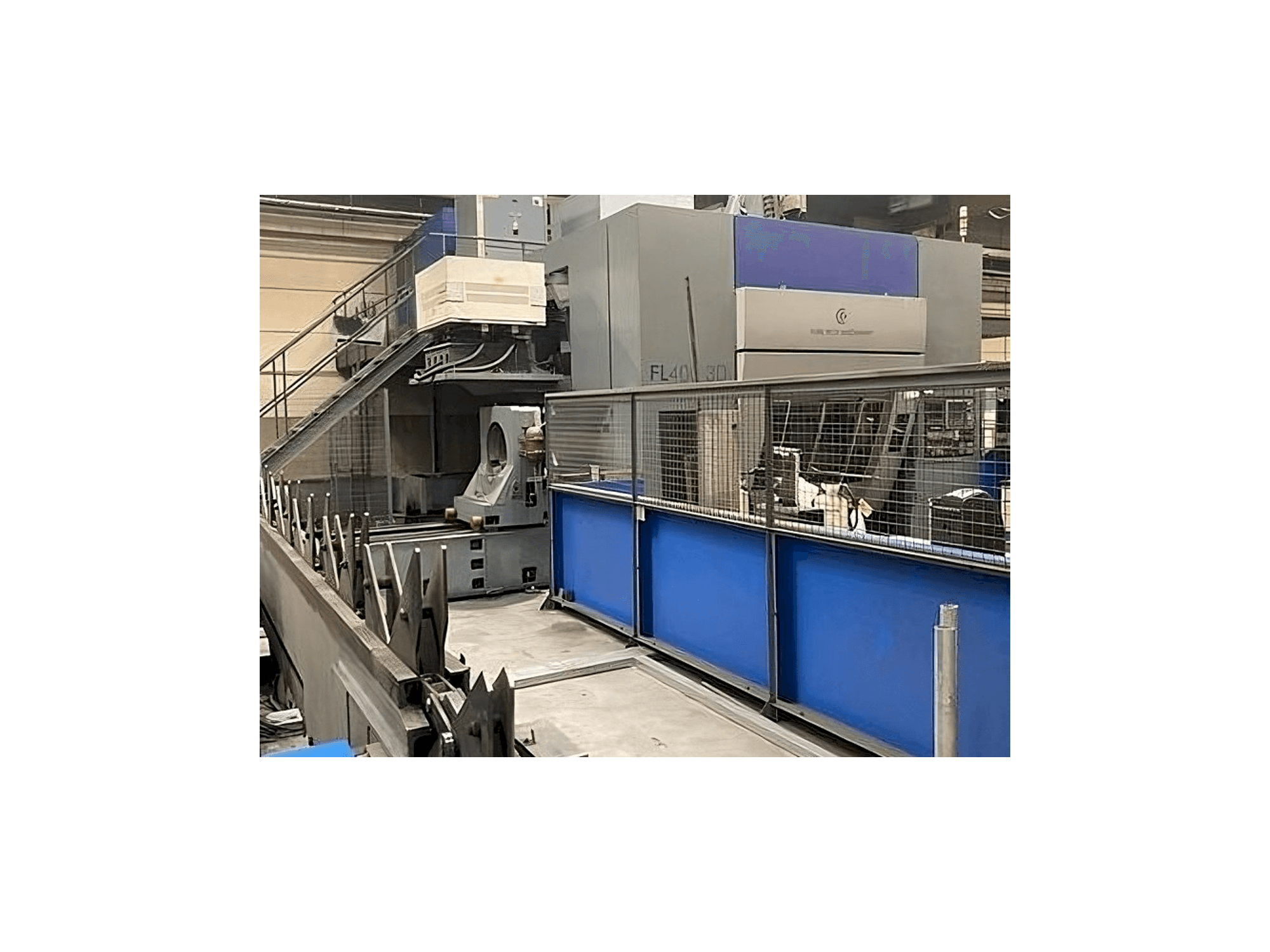 Koneen Tube Tech Machinery FL 400 3D etunäkymä