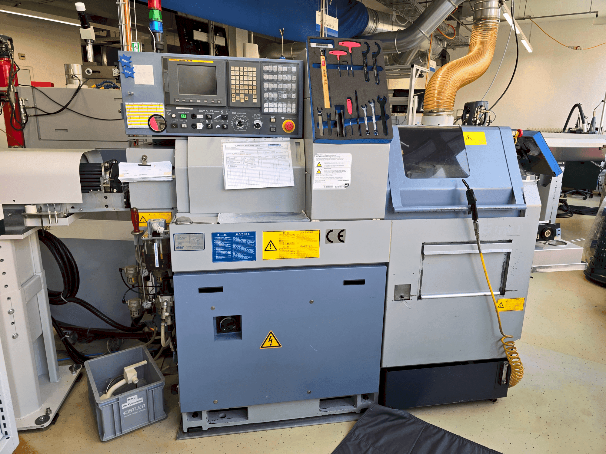 Koneen STAR MICRONICS SB-16D etunäkymä