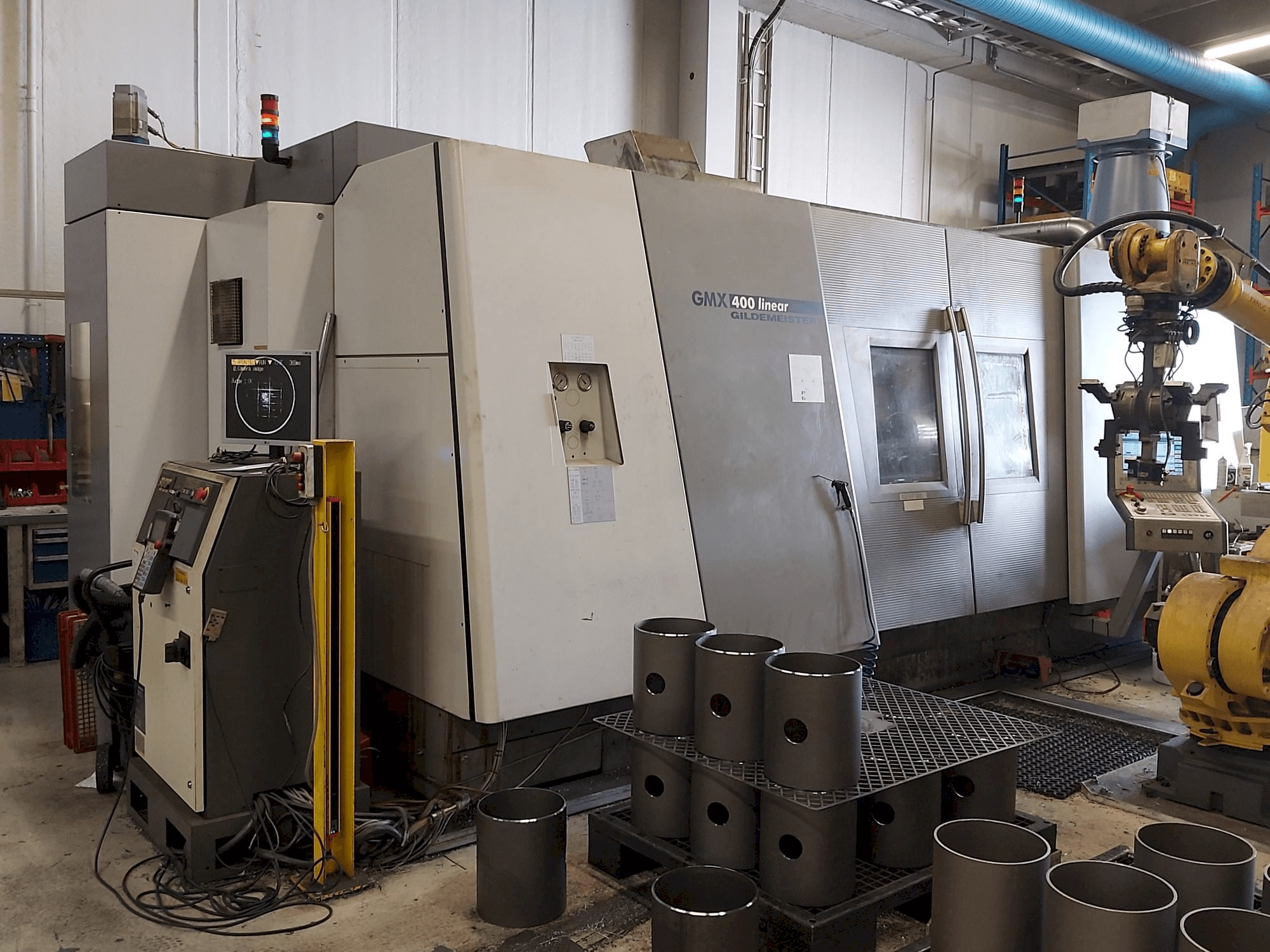 Koneen Gildemeister GMX 400 Linear etunäkymä