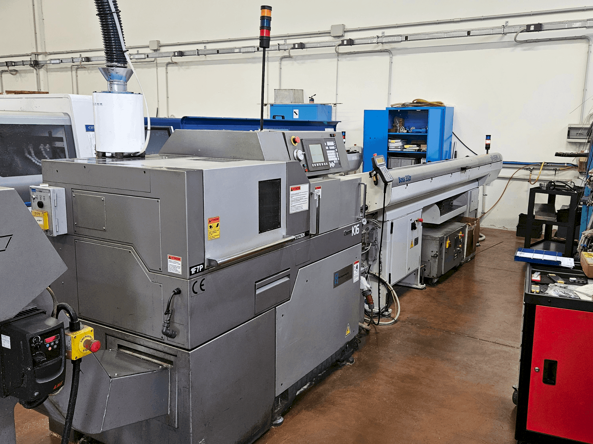 Koneen Citizen Cincom K16 VII etunäkymä