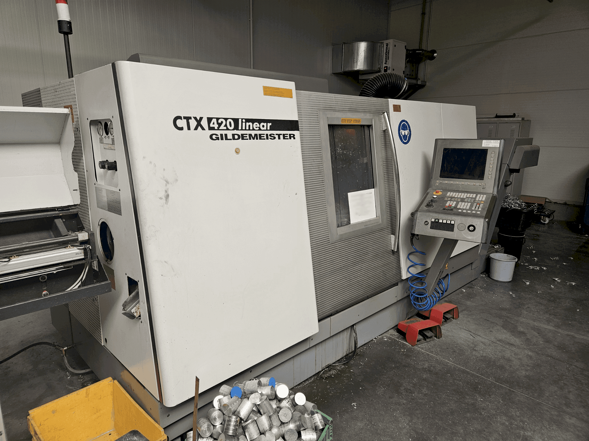 Koneen Gildemeister CTX 420 Linear etunäkymä
