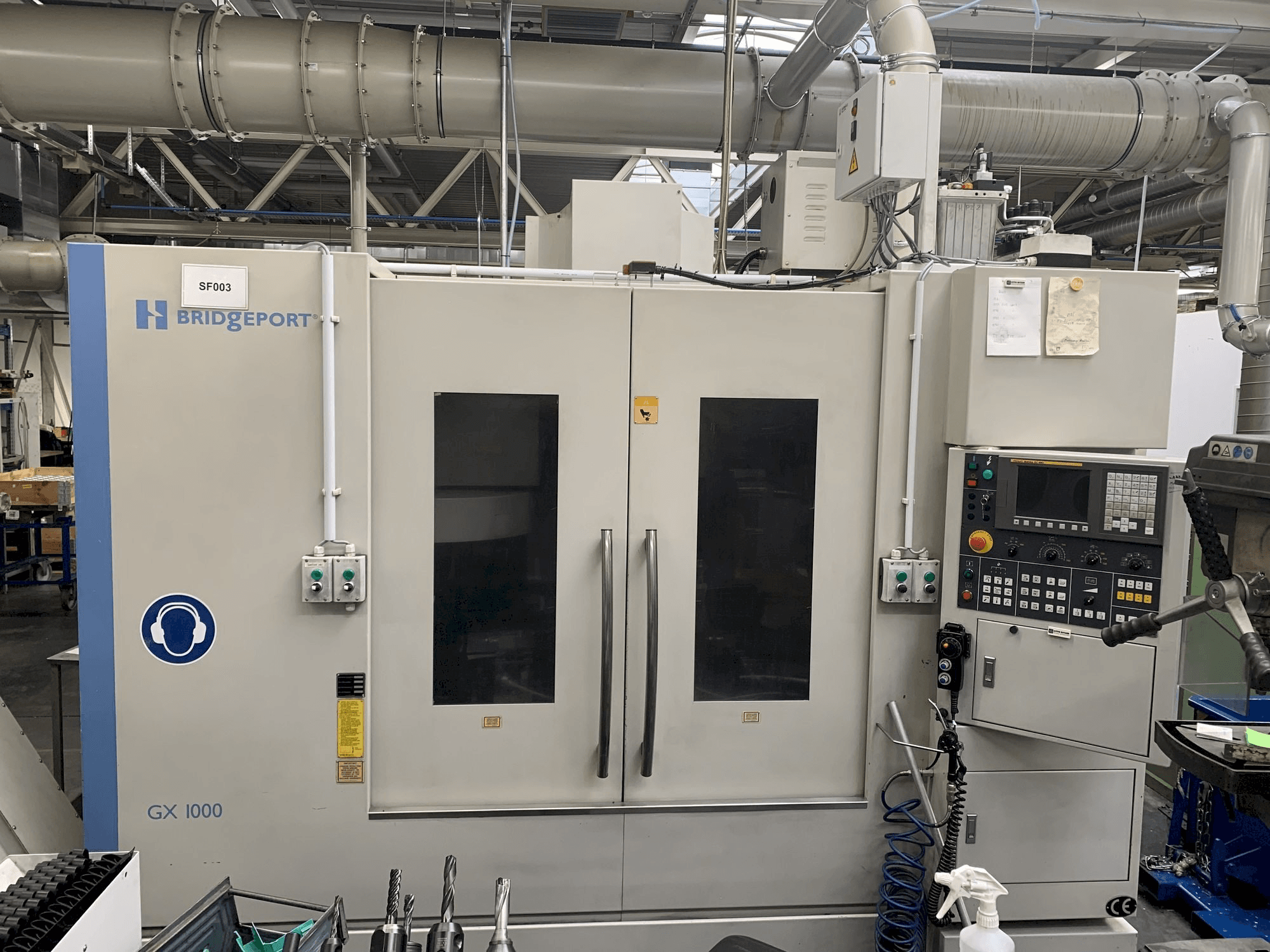 Koneen HARDINGE GX 1000 etunäkymä