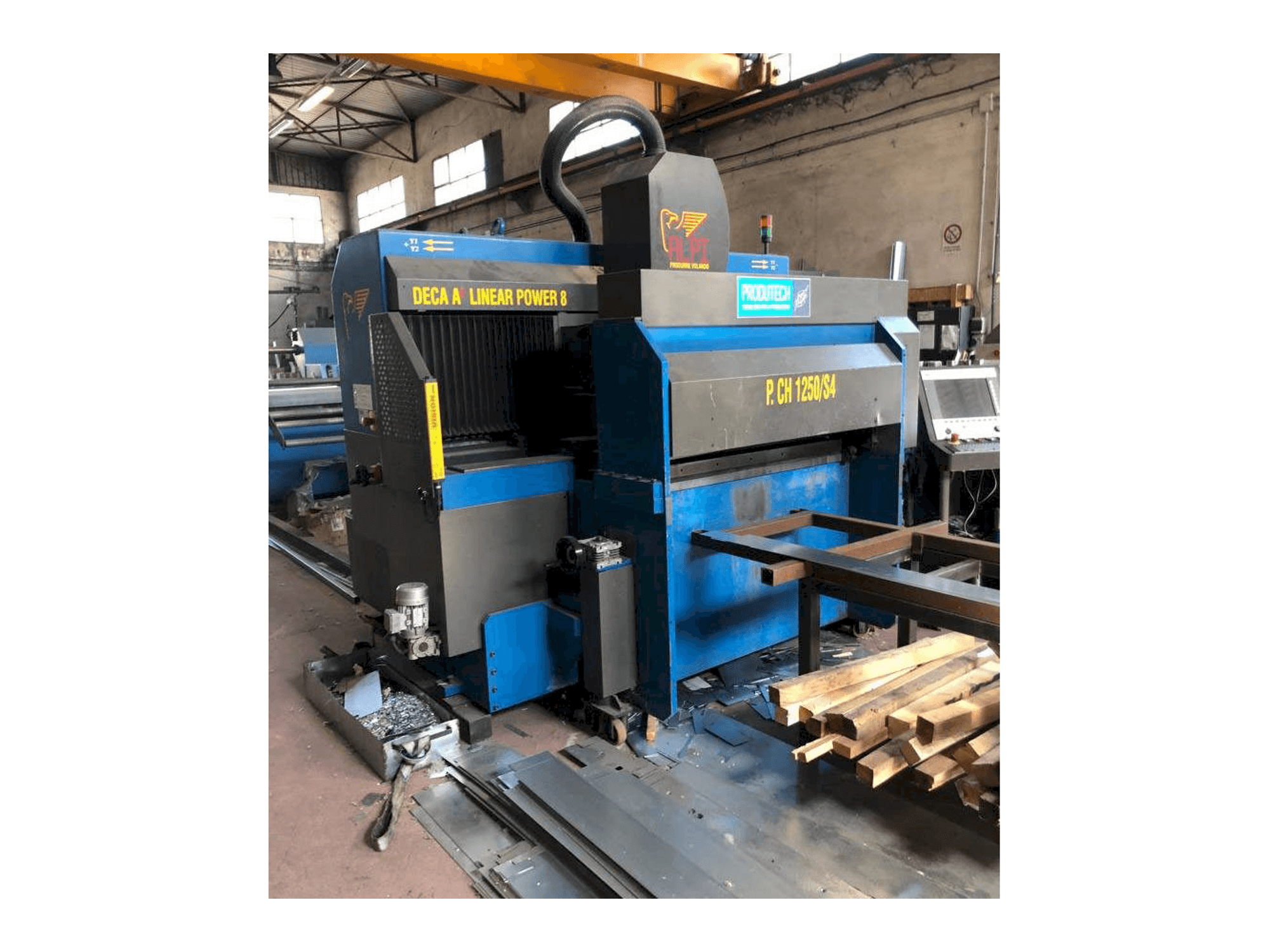 Koneen PRODUTEC ALPI DECA A2 etunäkymä