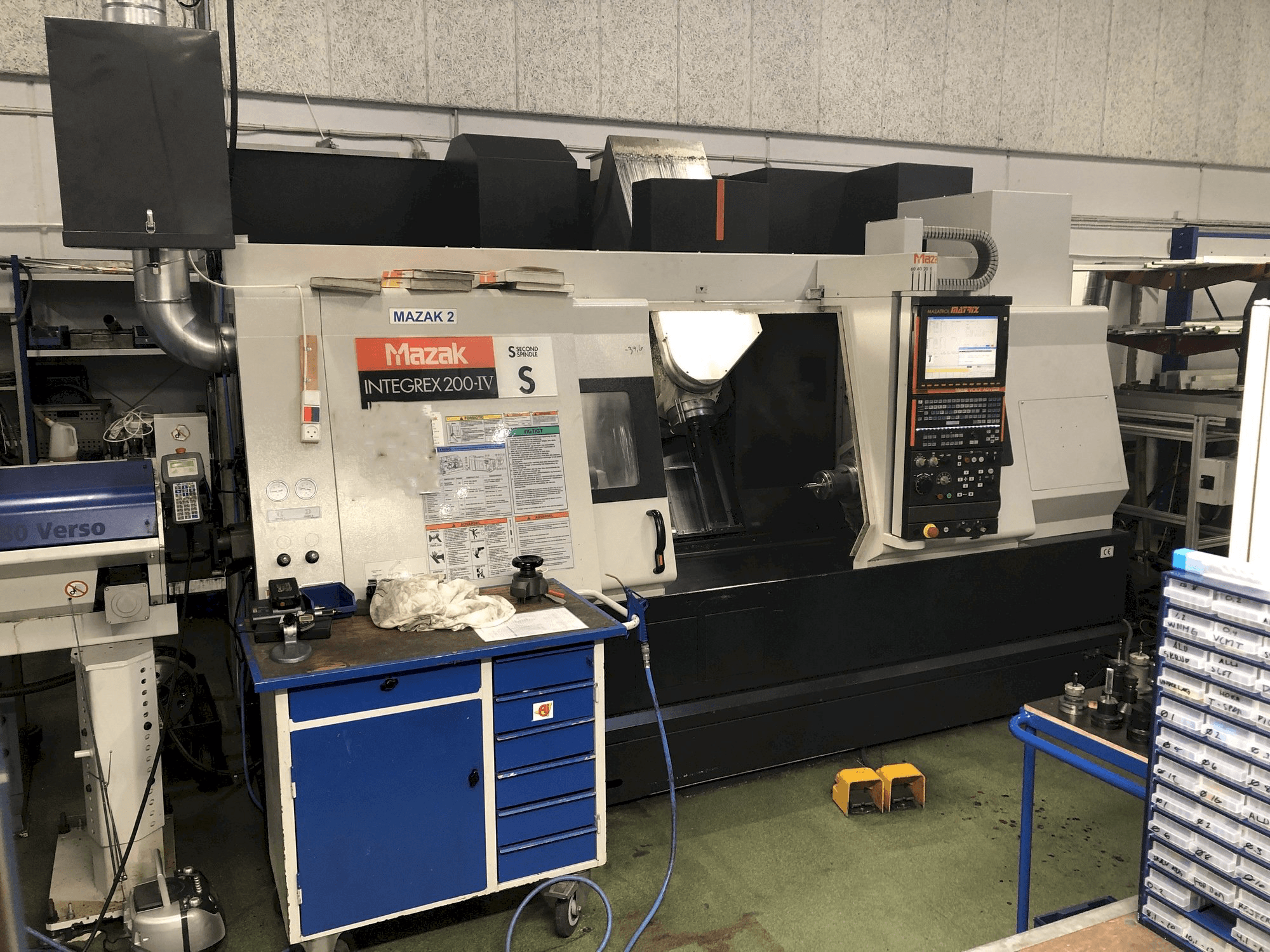 Koneen Mazak INTEGREX 200-IV etunäkymä