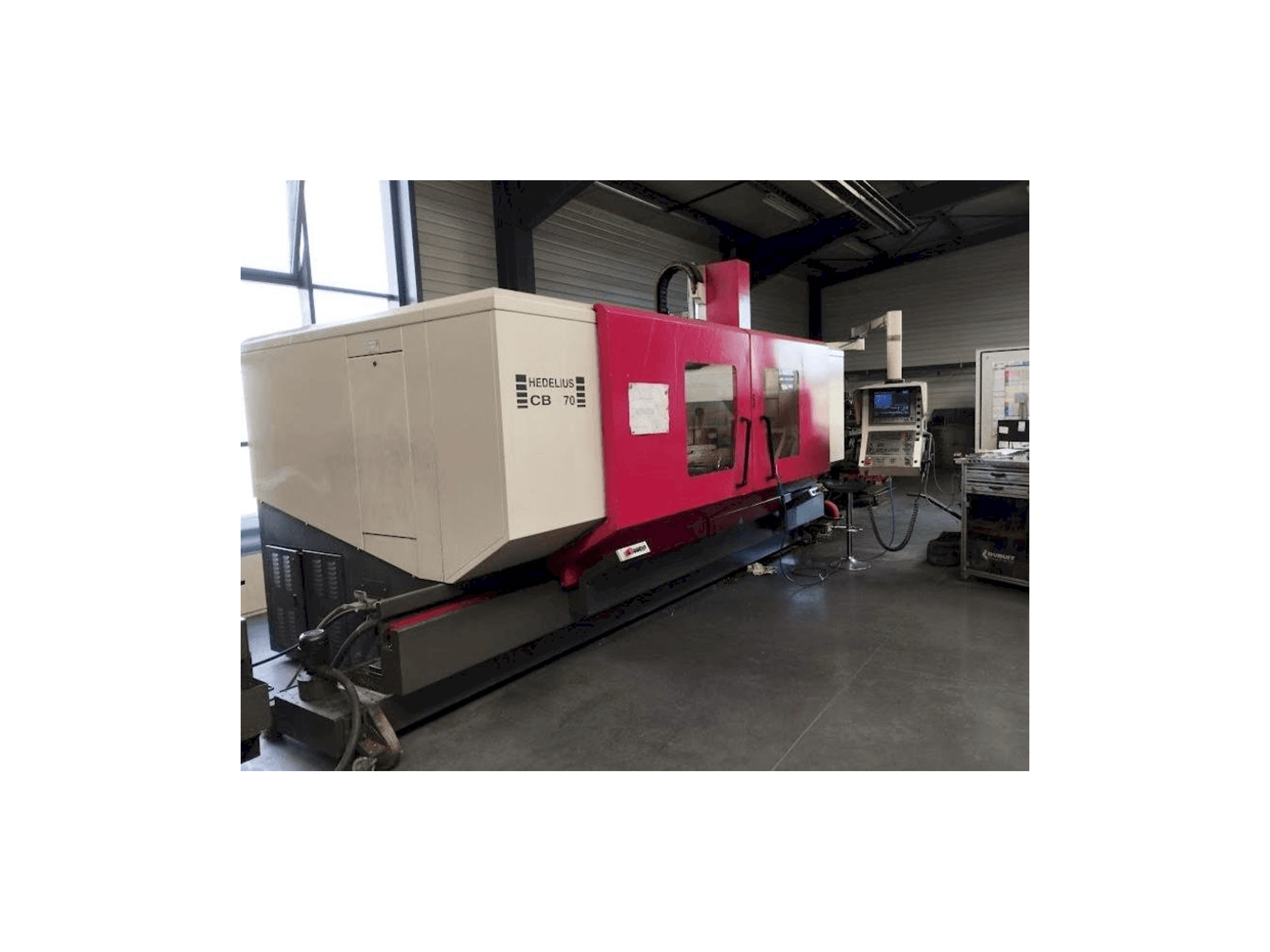 Koneen HEDELIUS CB 70-3200 etunäkymä