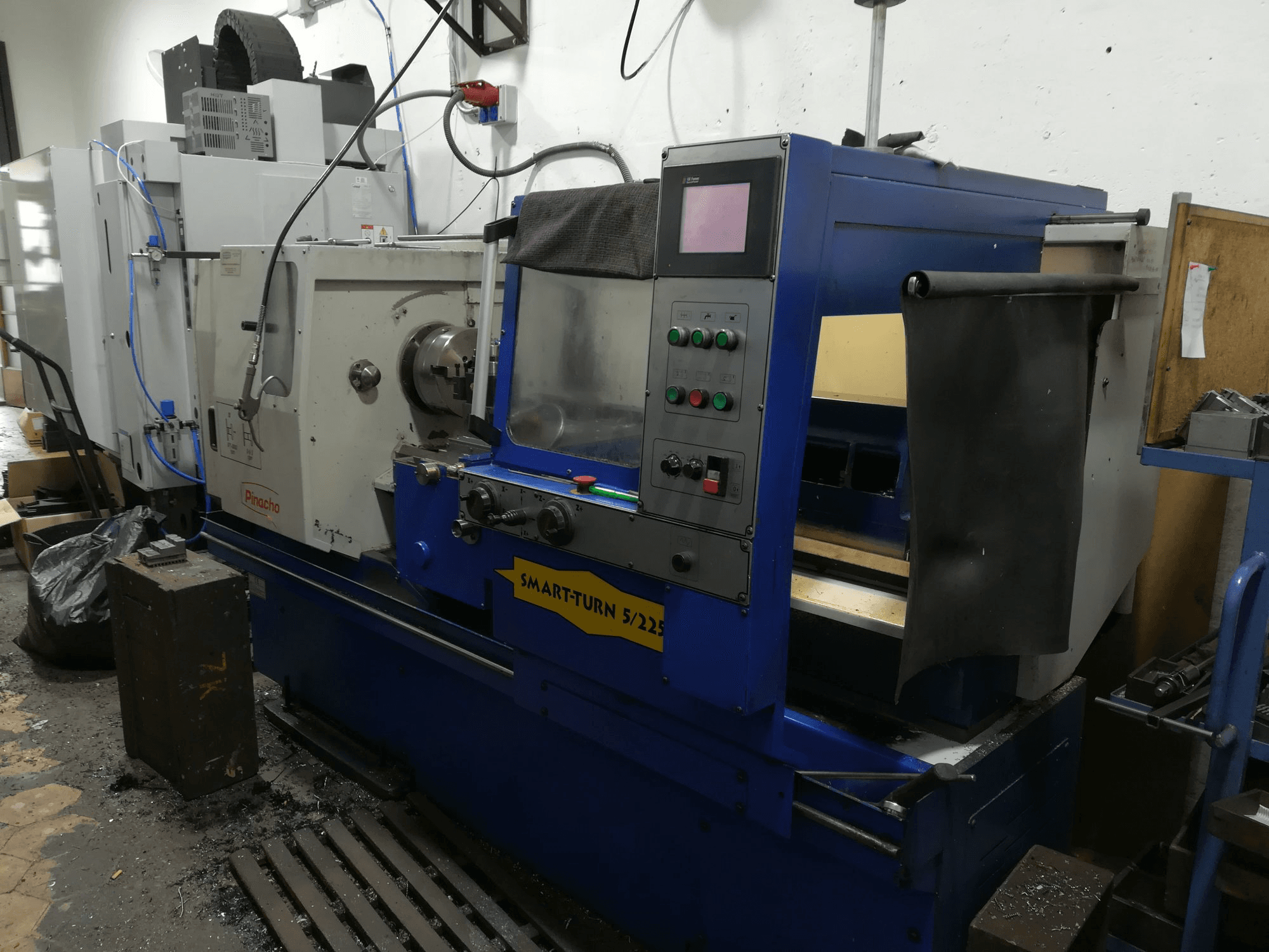 Koneen Pinacho etunäkymä Smart-Turn 5/225