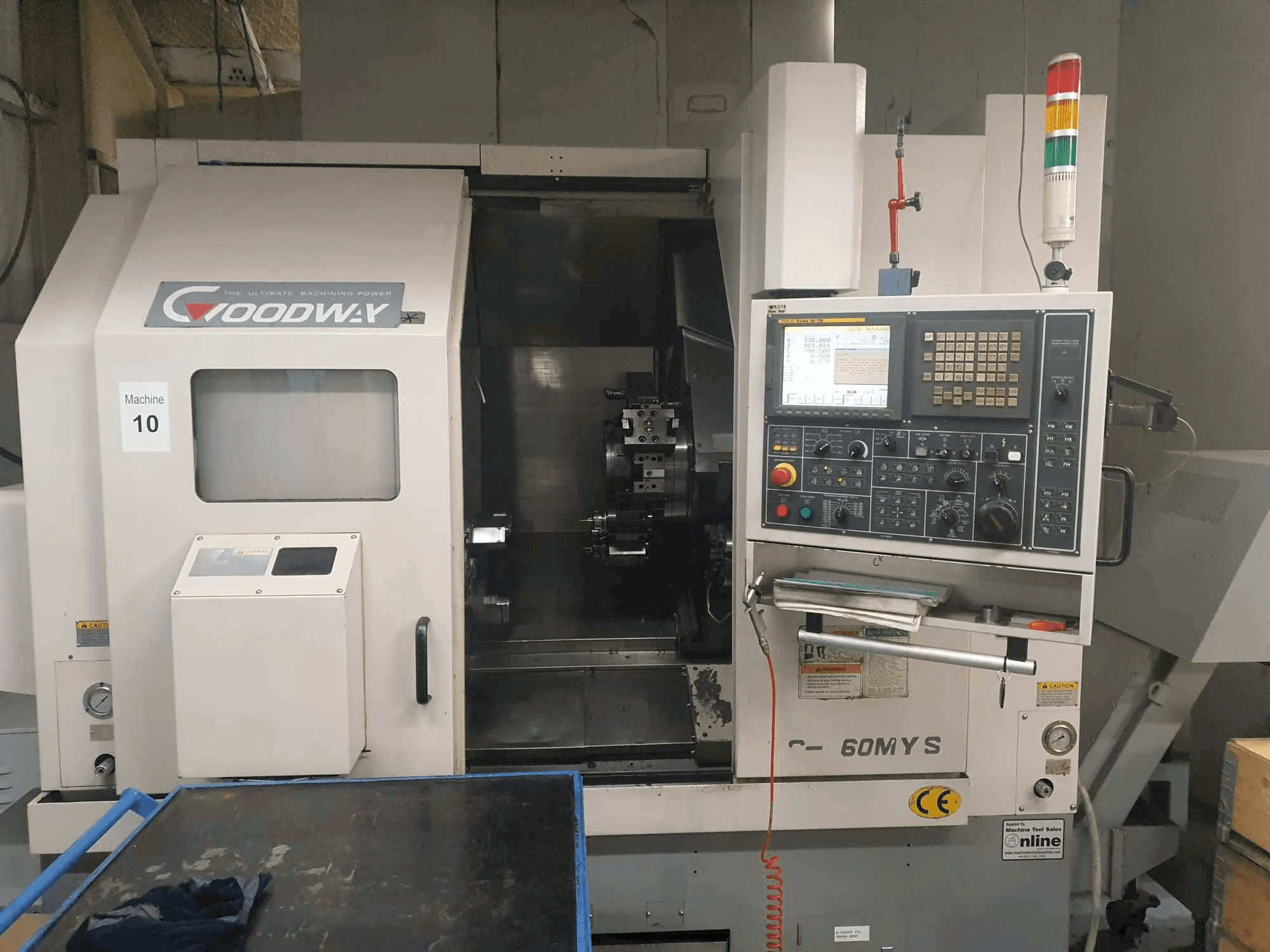 Koneen Goodway GS-260MYS etunäkymä