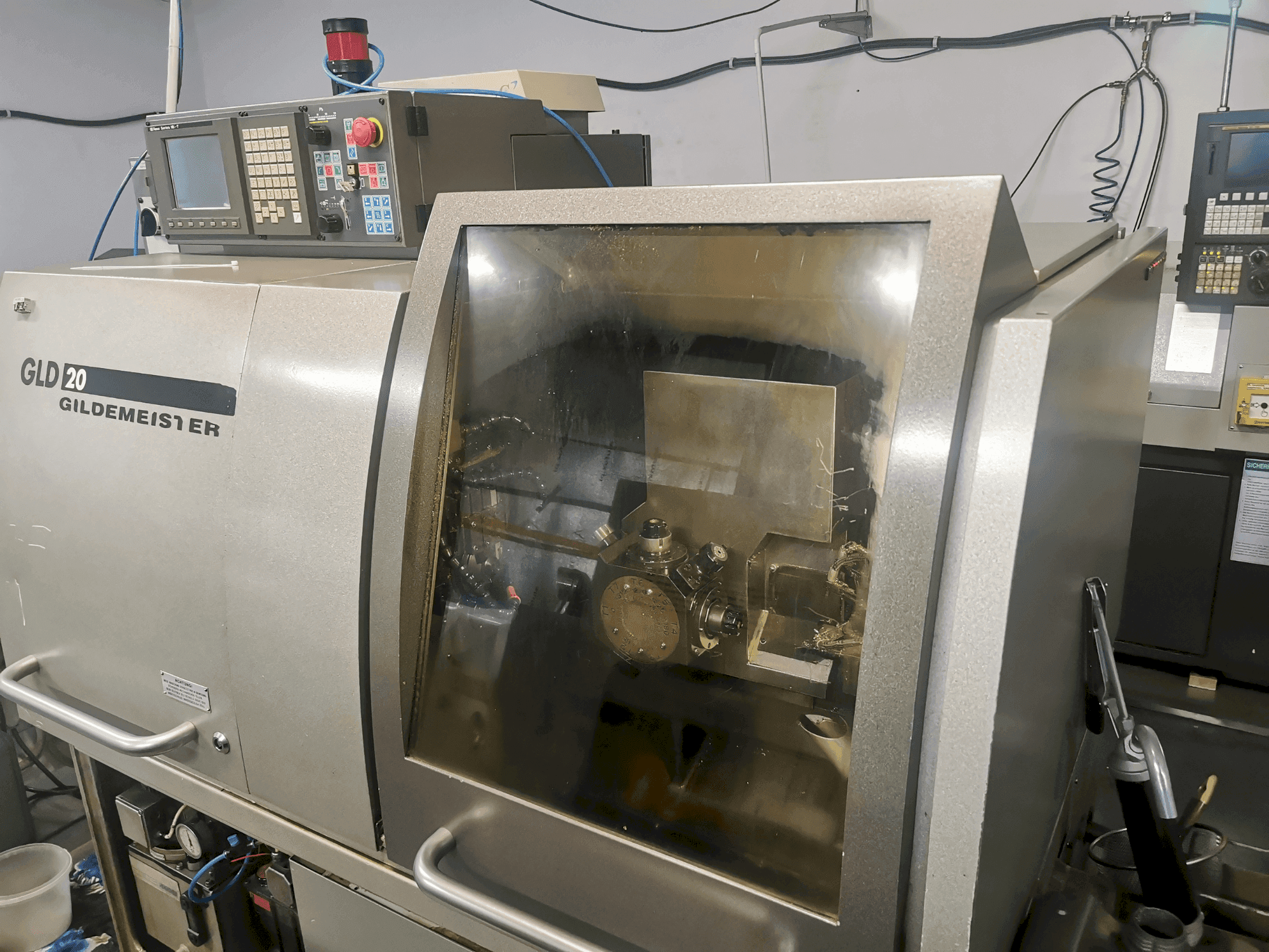 Koneen Gildemeister GLD 20 etunäkymä