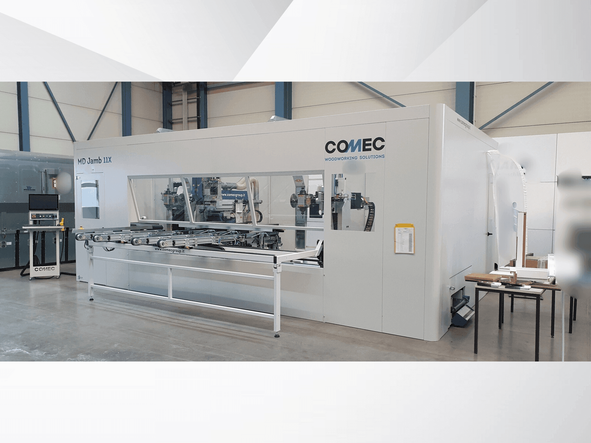 Koneen COMEC MD JAM etunäkymä