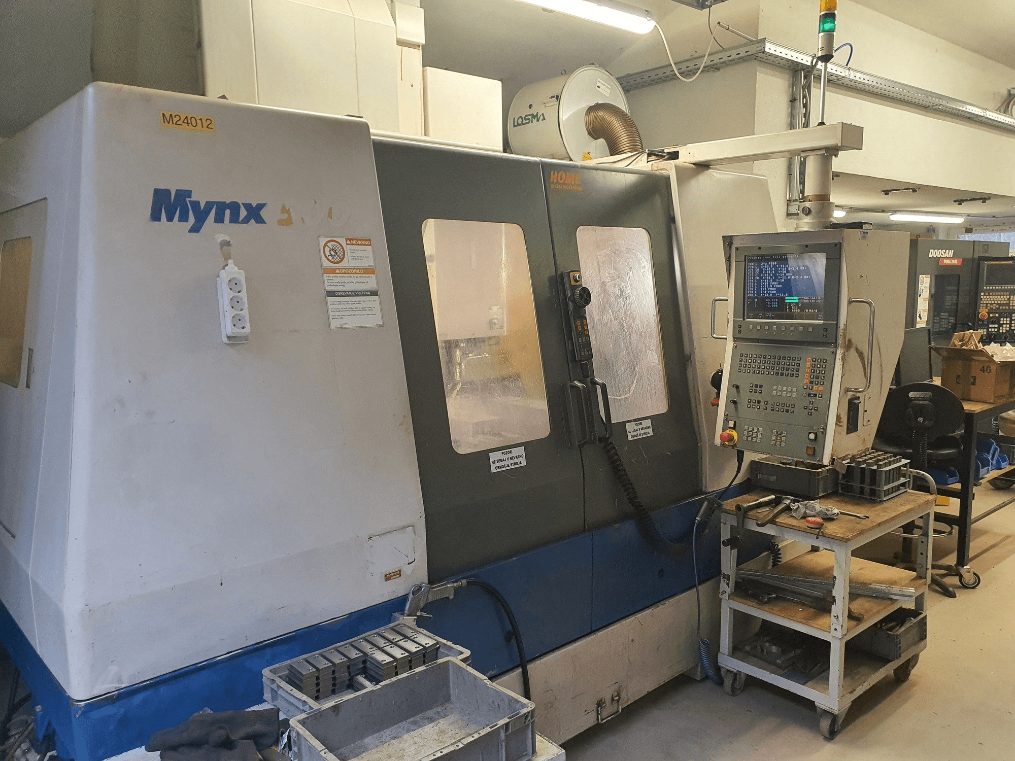 Koneen DAEWOO Mynx 50 etunäkymä